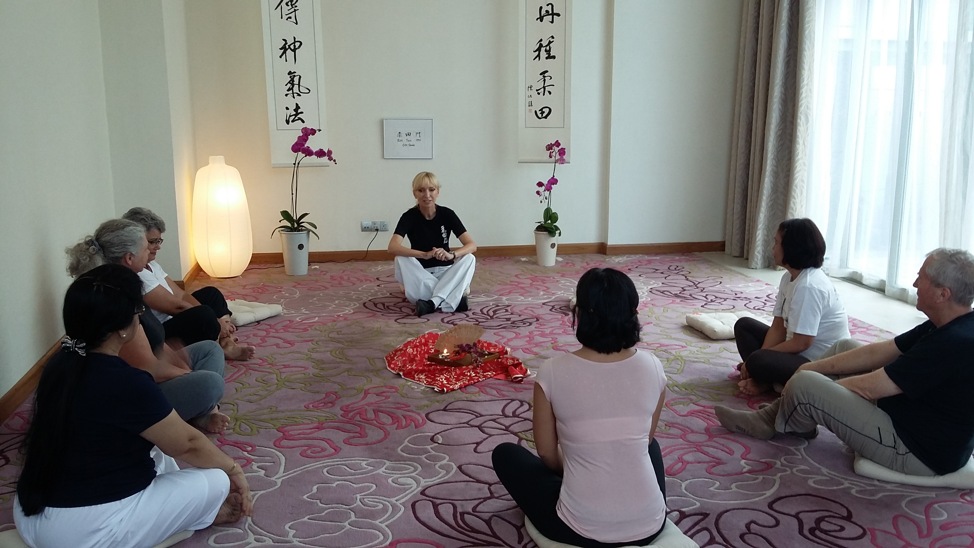 We opened lessons of Chi Gung in Yangon in Myanmar/Burma