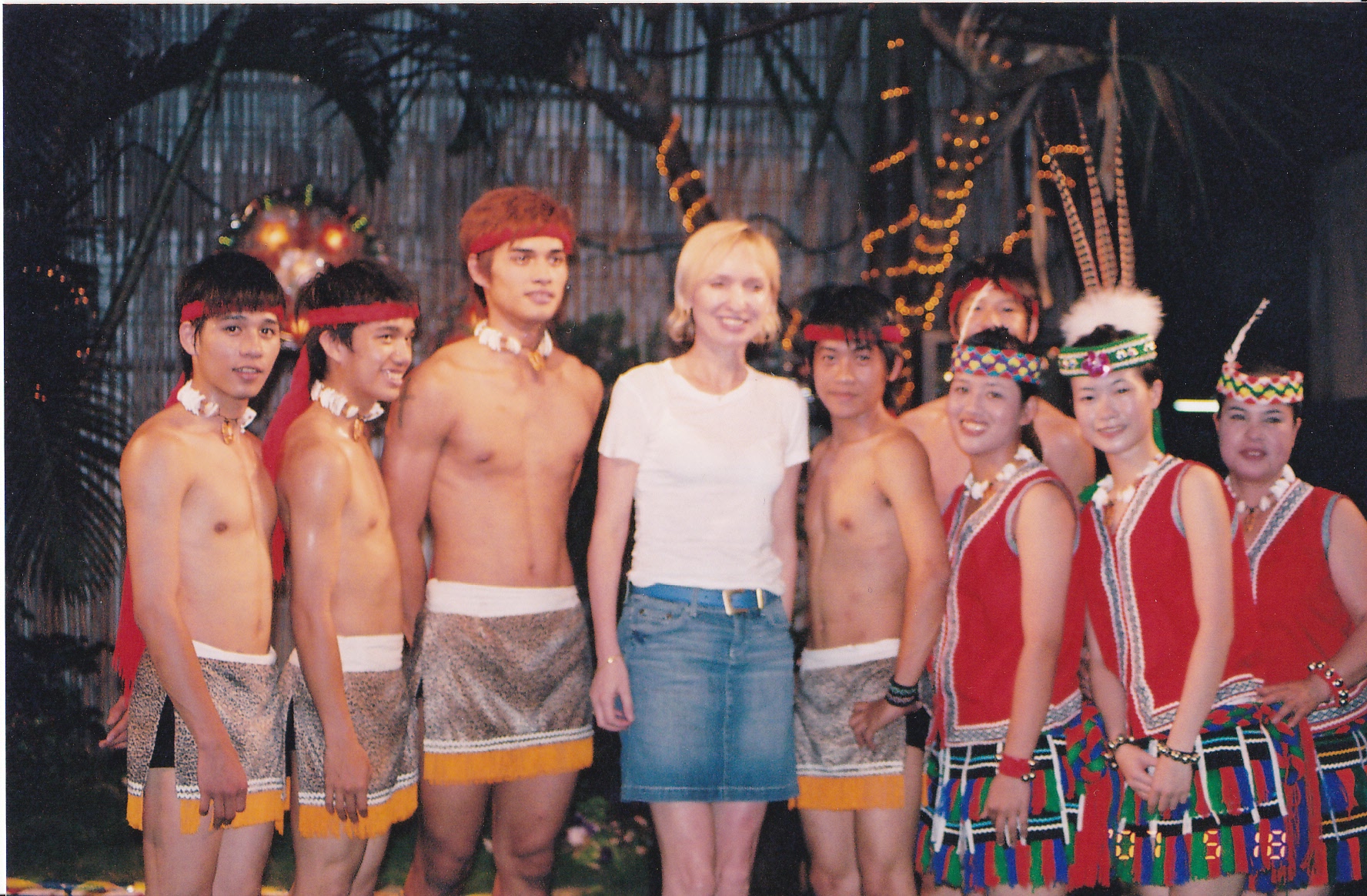  With young aboriginals