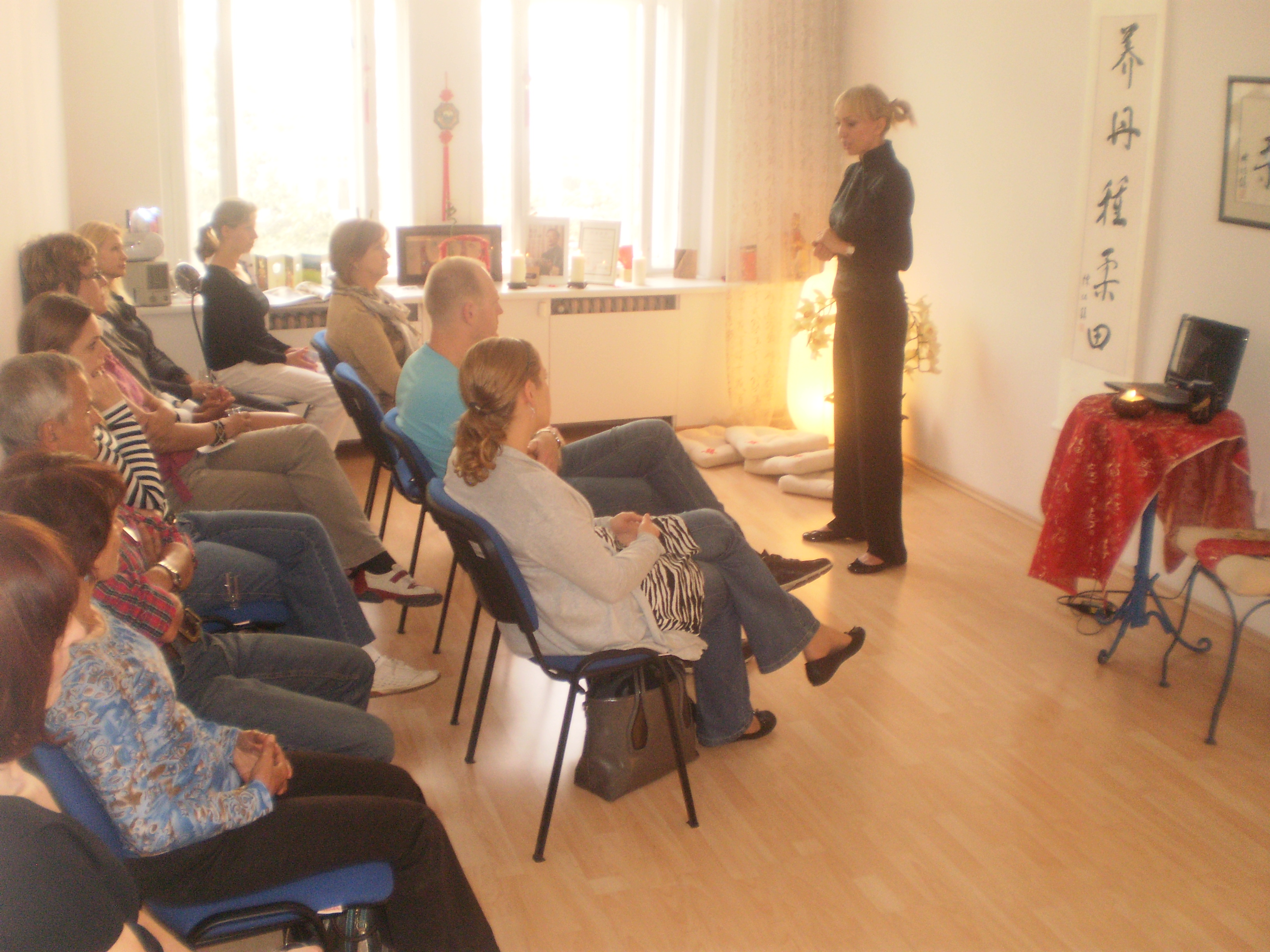 opening seminar of a new course Sept.11